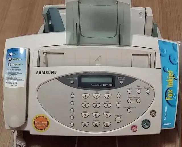 Samsung SF-3100 Inkjet Fax Machine Outdated Technology That People Are Still Secretly Nostalgic For