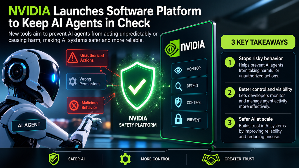NVIDIA Launches AI Safety Platform to Control Rogue AI Agents